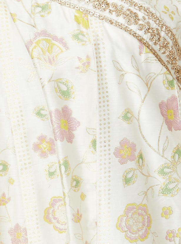 Women Floral Print Alia Cut Kurta