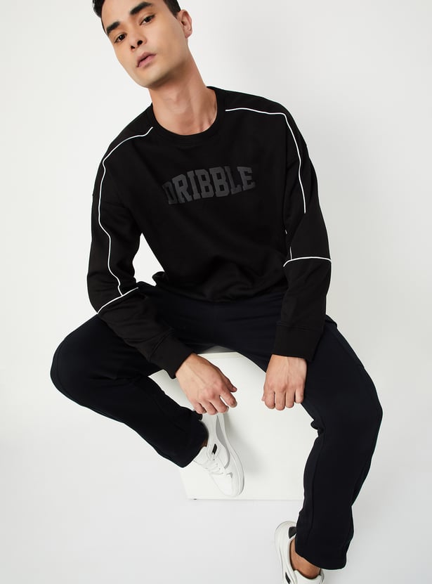 Men Printed Athleisure Sweatshirt