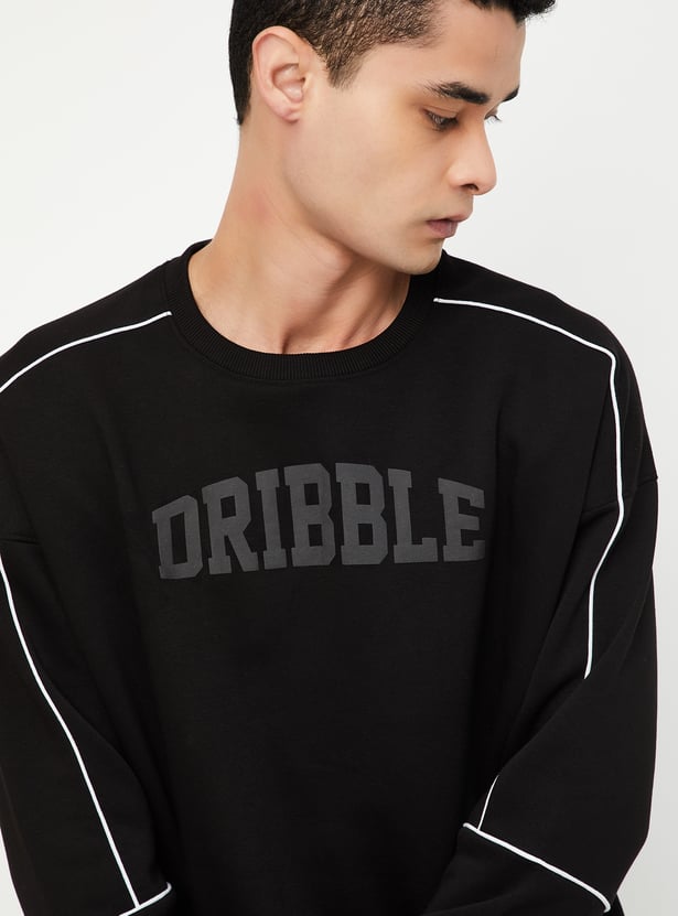 Men Printed Athleisure Sweatshirt