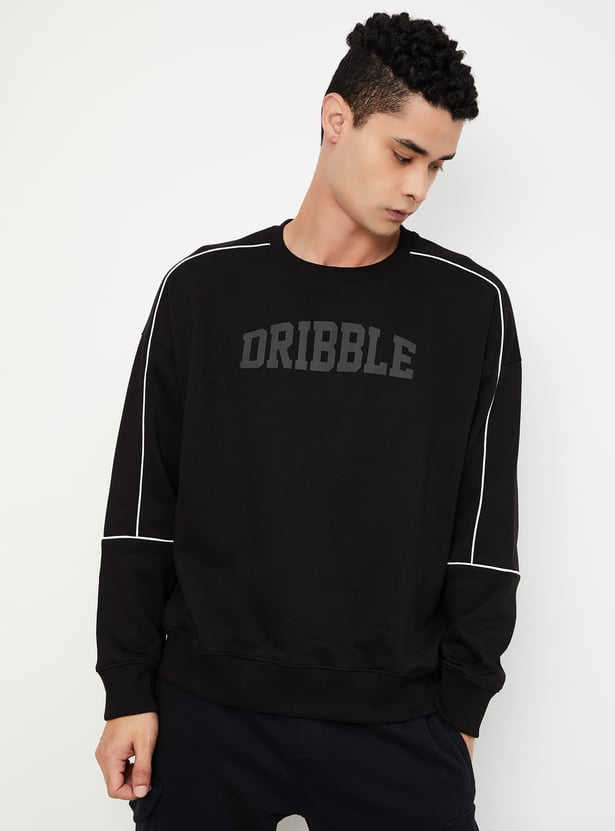 Men Printed Athleisure Sweatshirt