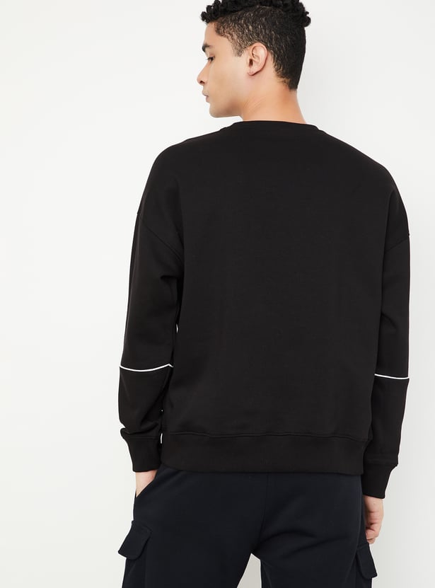 Men Printed Athleisure Sweatshirt