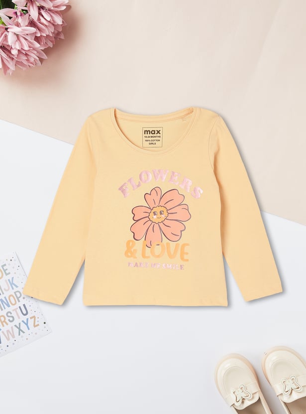 Girls Graphic Printed T-shirt