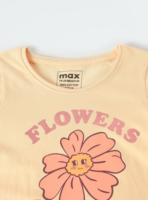 Girls Graphic Printed T-shirt