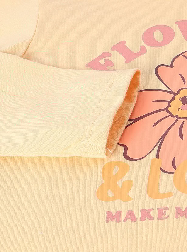 Girls Graphic Printed T-shirt