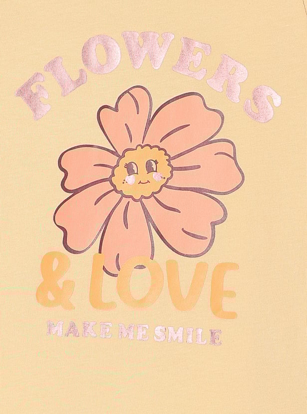 Girls Graphic Printed T-shirt