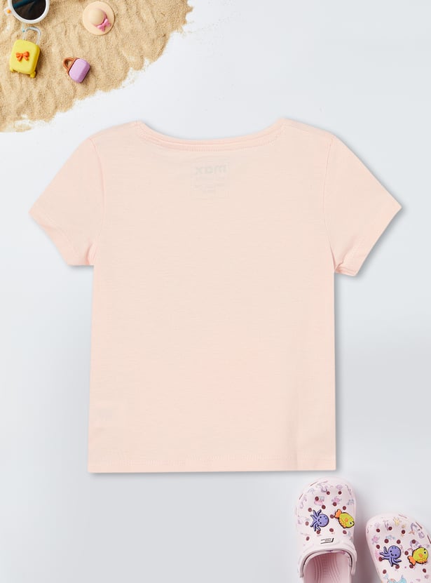 Girls Printed T-shirt - Pack of 2