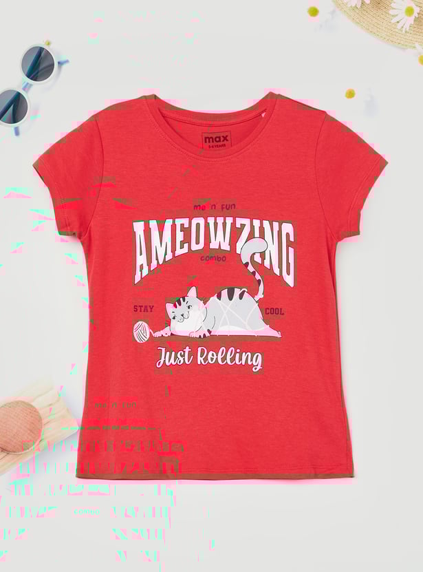 Girls Printed T-shirt