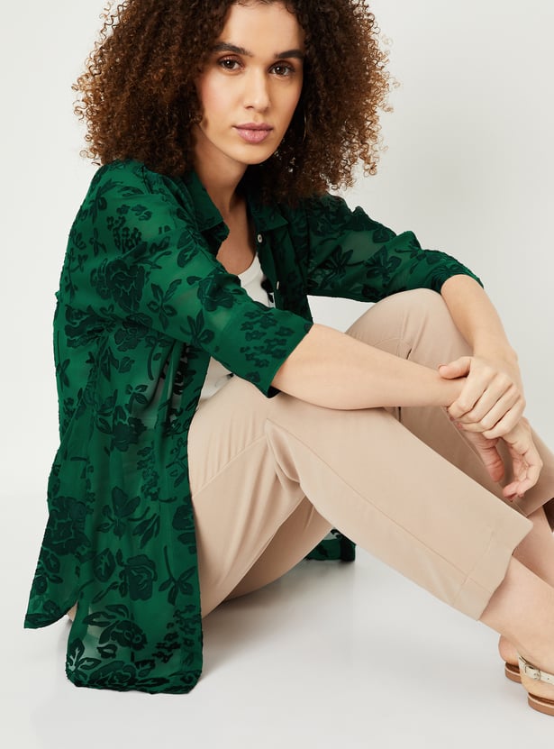 Kalki x Max Women Jacquard Shirt