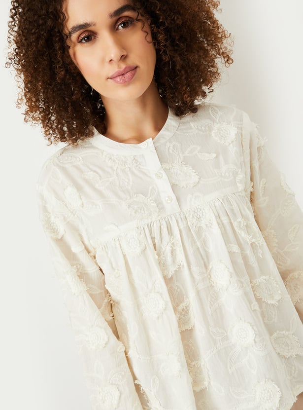 Kalki x Max Women Embroidered Top