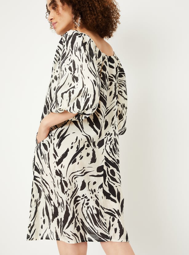 Kalki x Max Women Printed A-line Dress