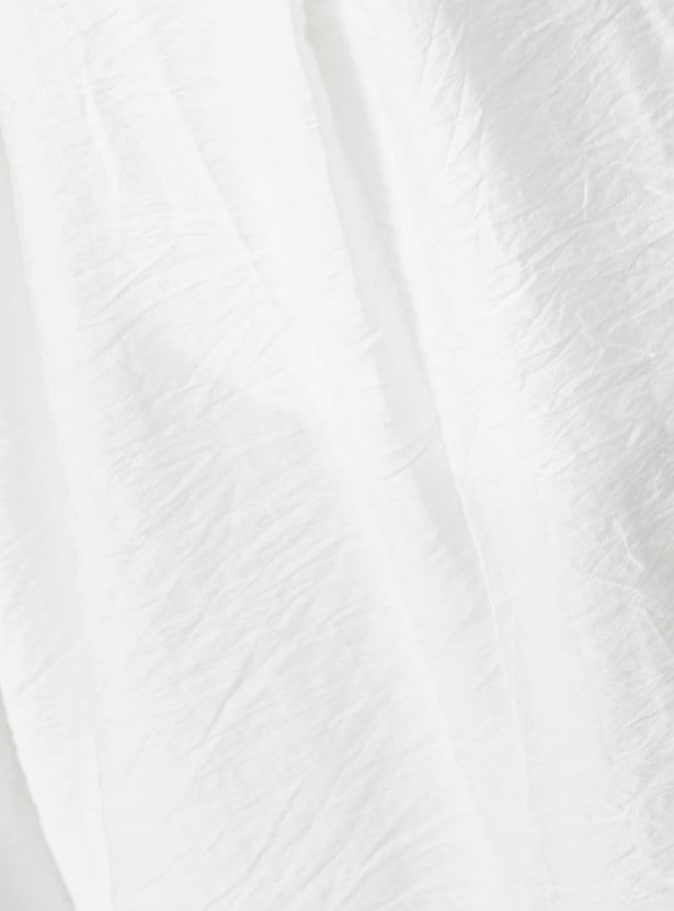 Women Solid A-Line Skirt