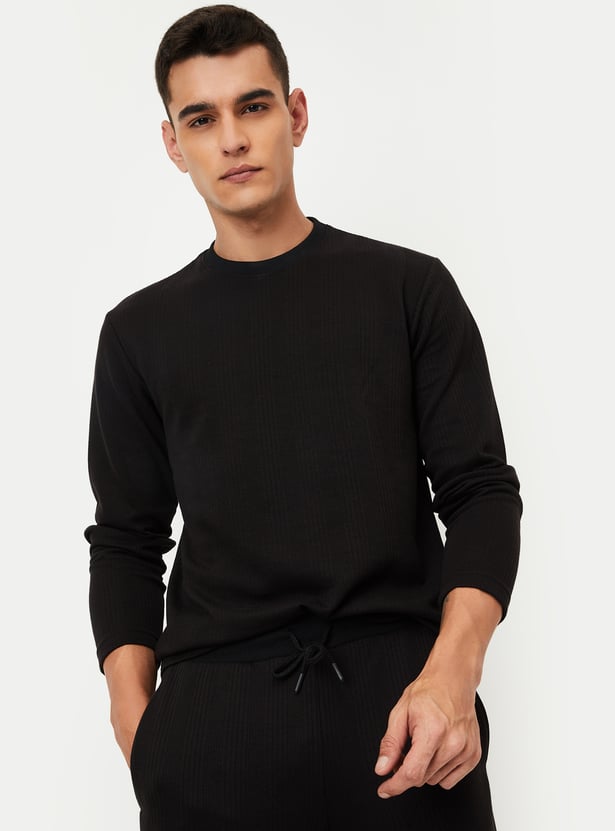 Men Knit Thermal T-shirt