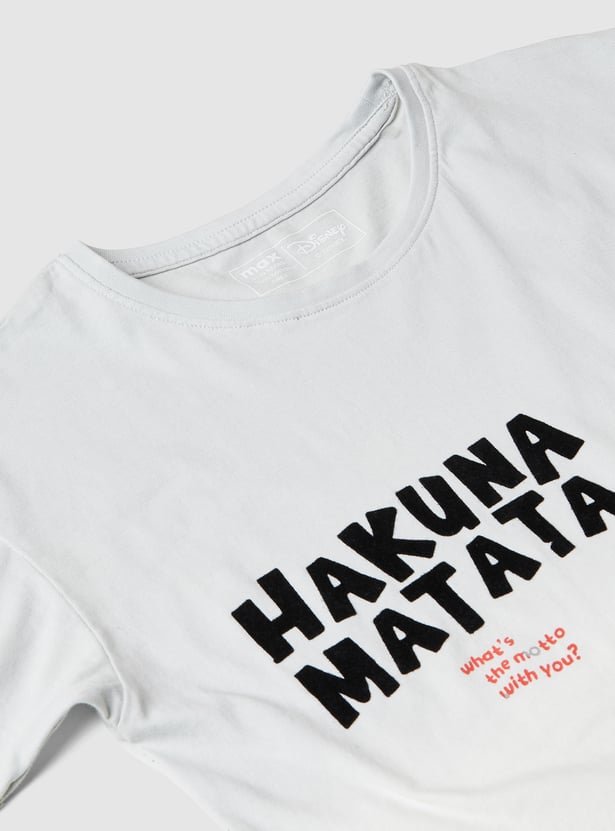 Girls Lion King Print T-shirt