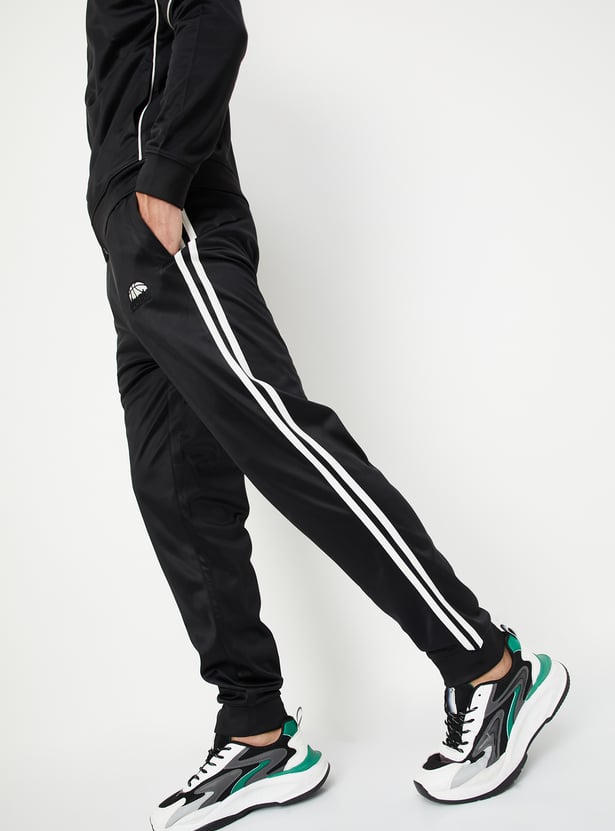 Men Side Tape Athleisure Joggers