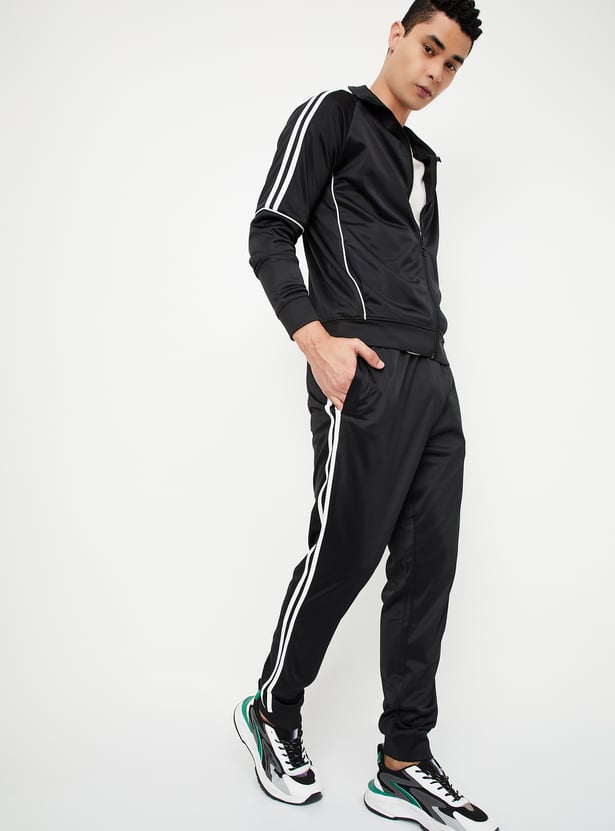 Men Side Tape Athleisure Joggers