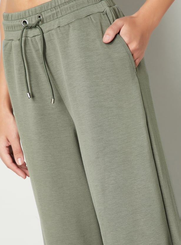 Women Solid Sports Track Pants