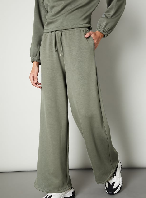 Women Solid Sports Track Pants