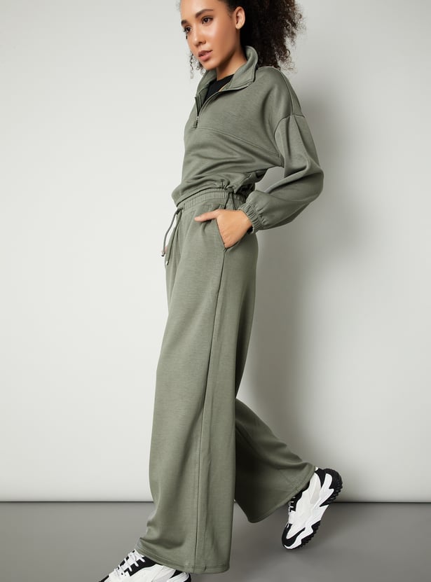Women Solid Sports Track Pants
