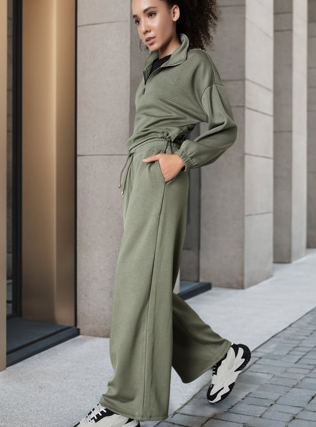 Women Solid Sports Track Pants