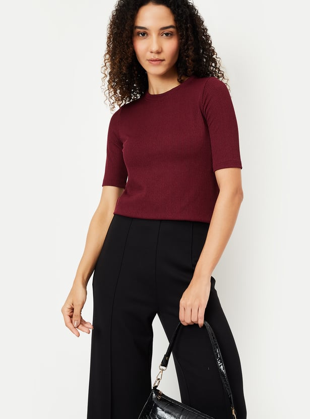 Women Ribbed Top