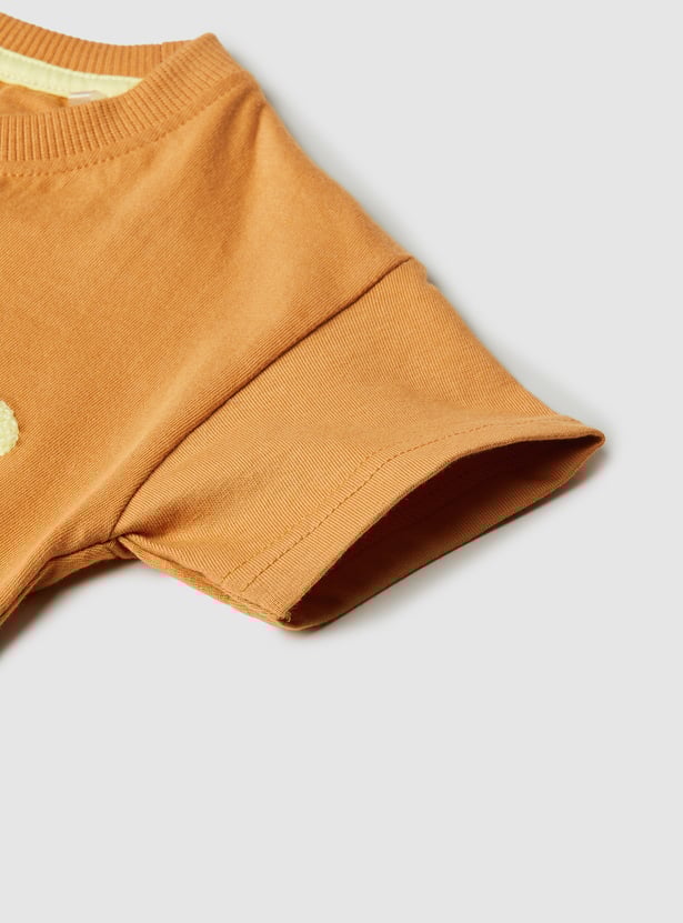 Boys Chenille Embroidered T-shirt