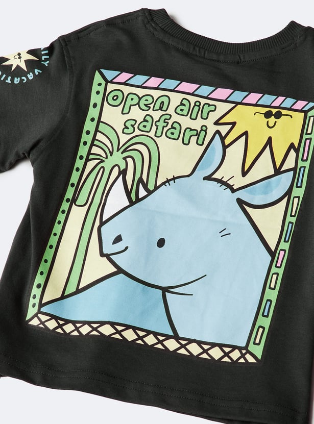 Boys Printed T-shirt - Pack of 2