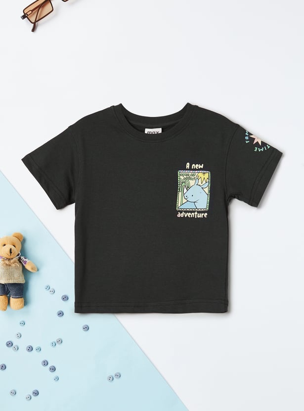 Boys Printed T-shirt - Pack of 2