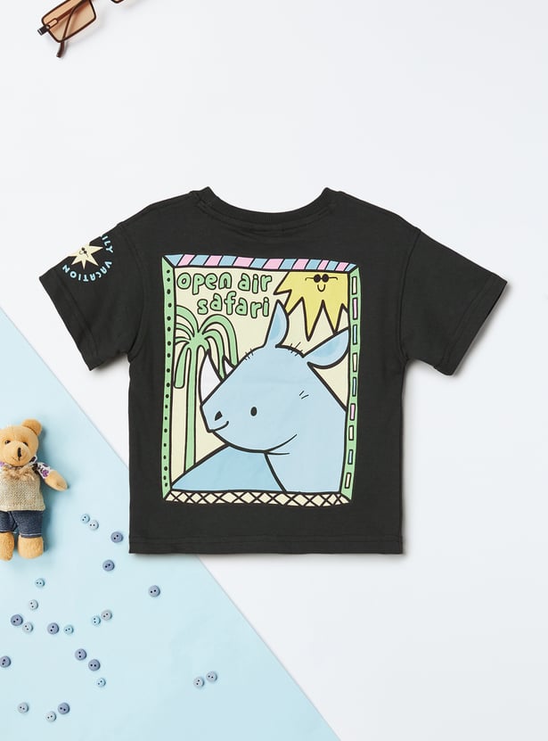 Boys Printed T-shirt - Pack of 2