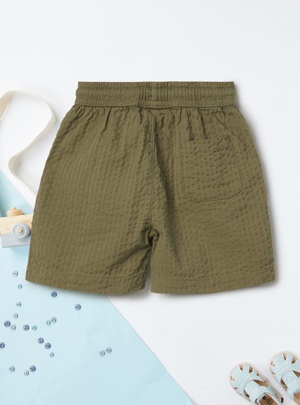 Boys Crinkled Shorts