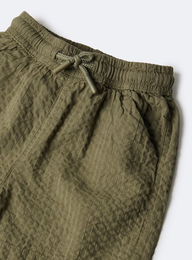 Boys Crinkled Shorts