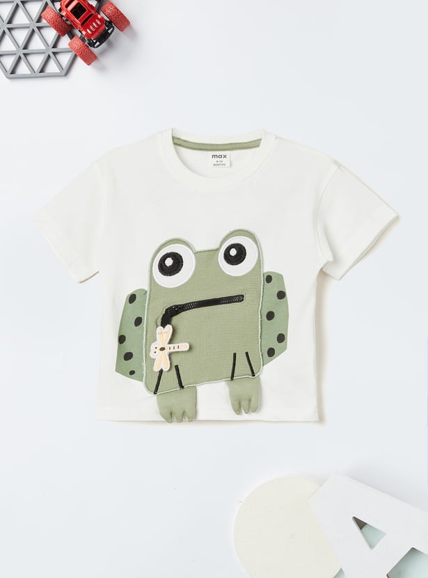 Boys Applique Joggers Set