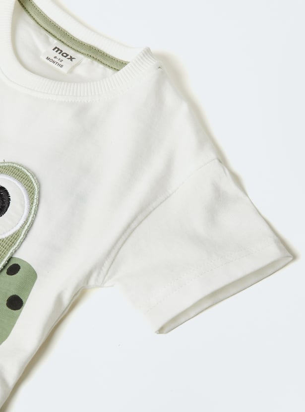 Boys Applique Joggers Set