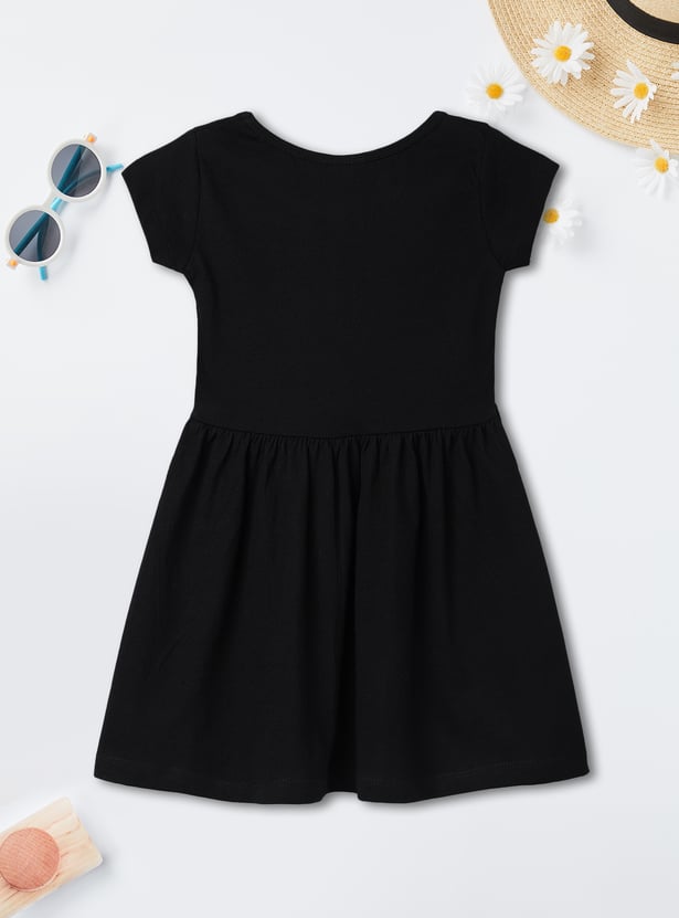 Girls Printed Dress