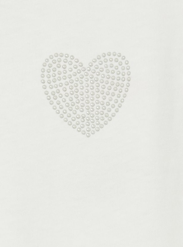 Girls Embellished T-shirt