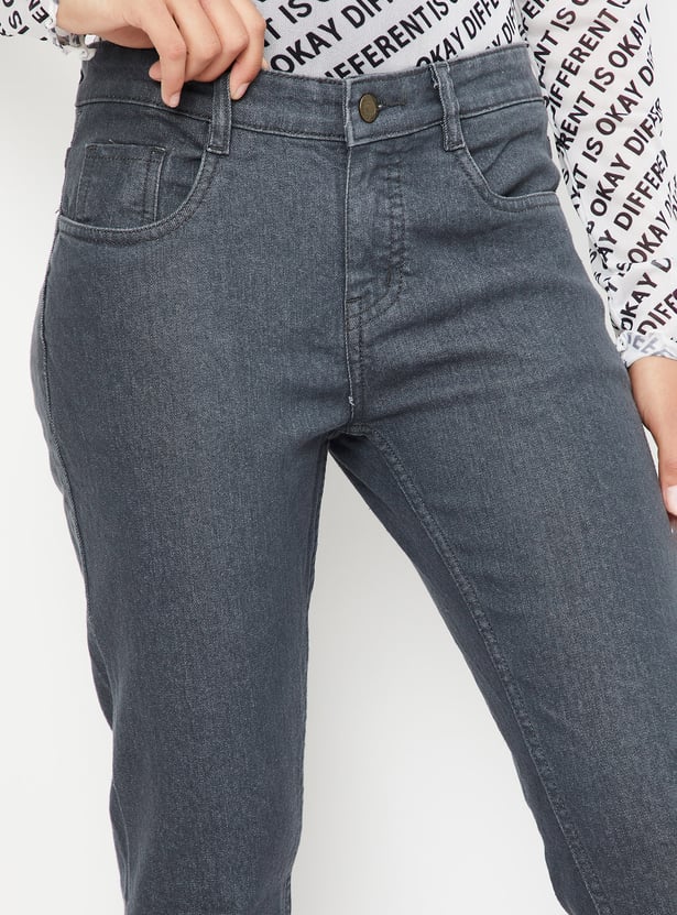 Women Washed Skinny Fit Jeans