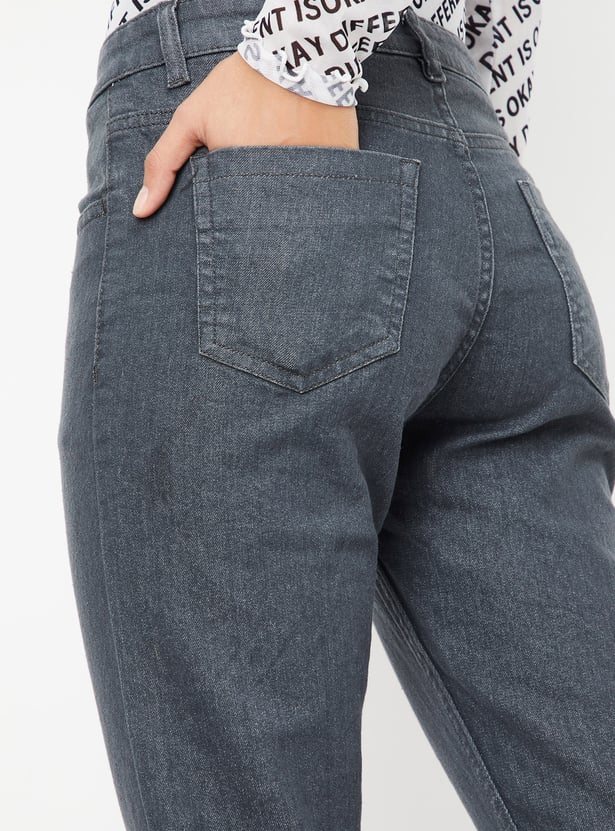 Women Washed Skinny Fit Jeans