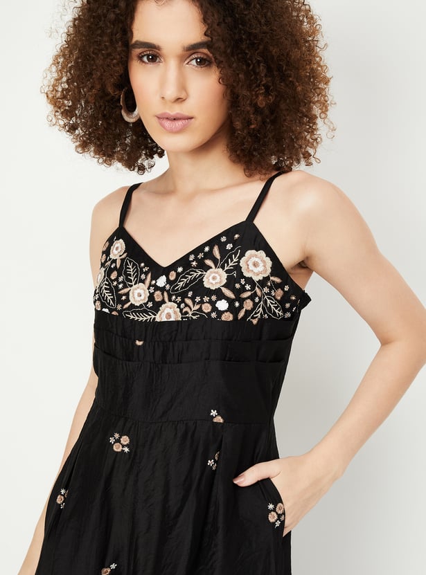Kalki x Max Women Embroidered Jumpsuit