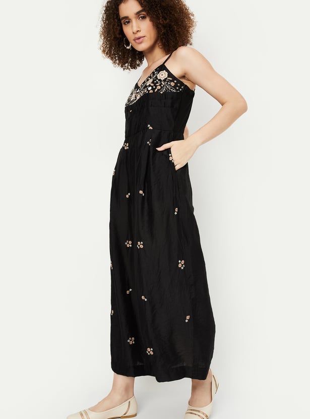 Kalki x Max Women Embroidered Jumpsuit