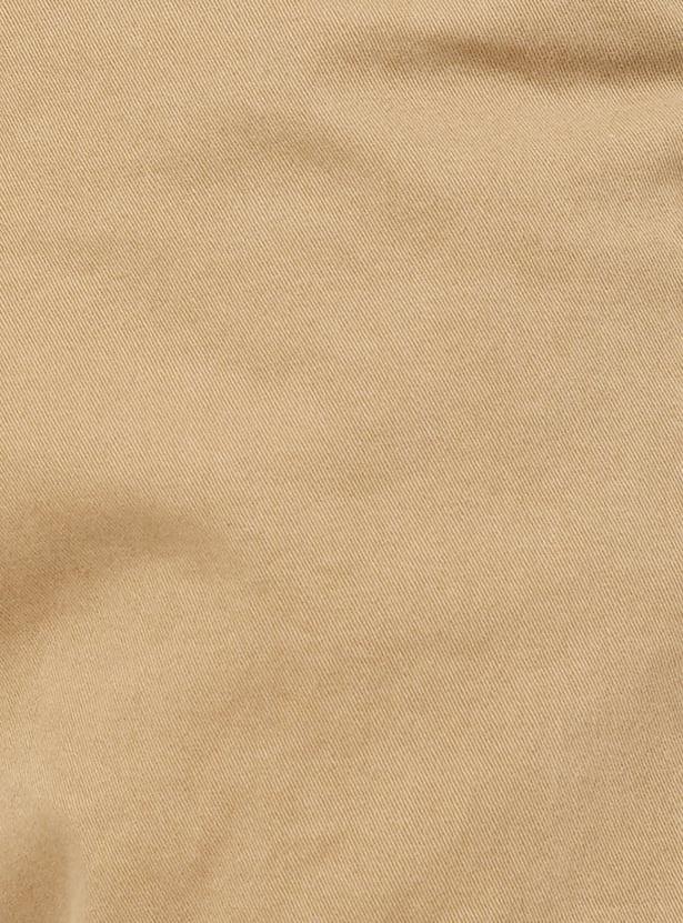 Men Solid Slim Fit Chinos