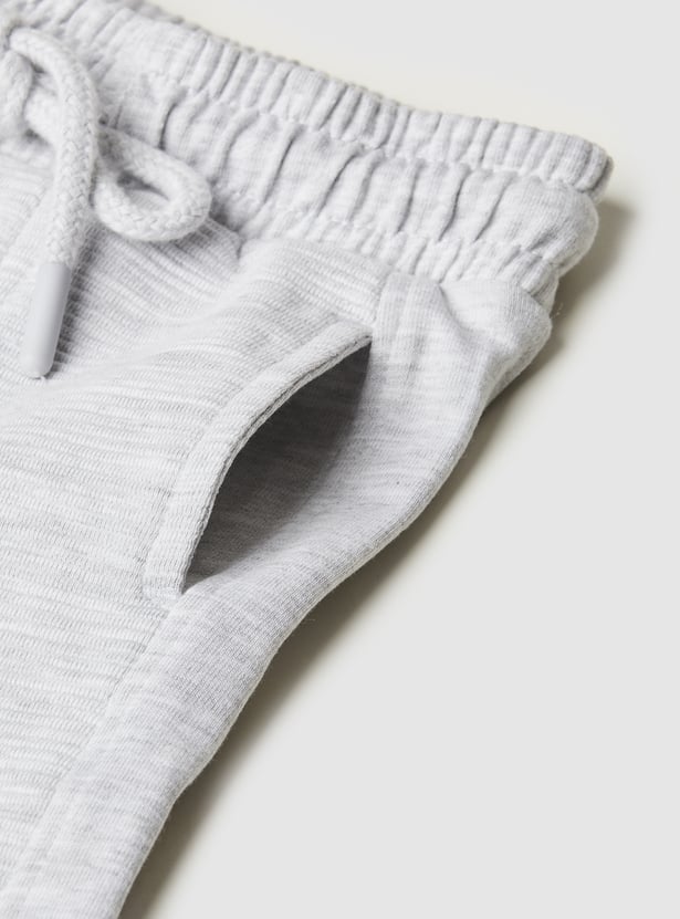 Boys Solid Knit Shorts