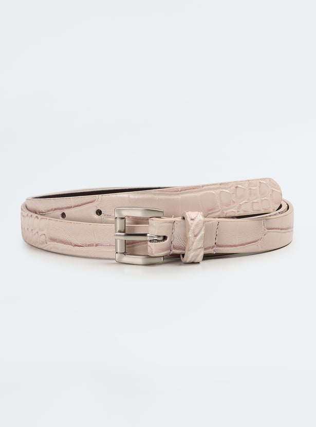 Women Embossed Belt