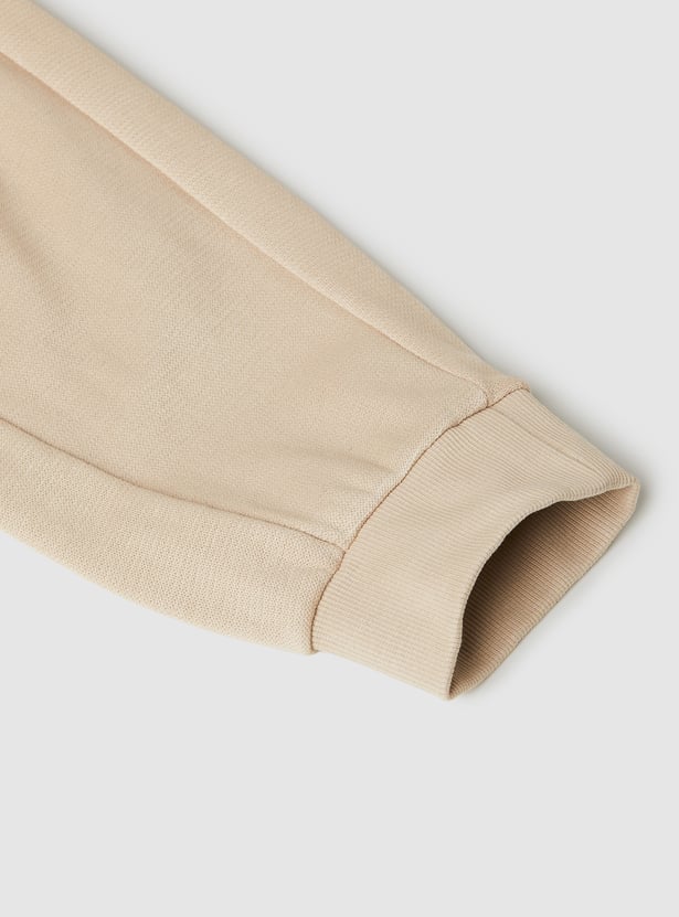 Boys Solid Knit Joggers