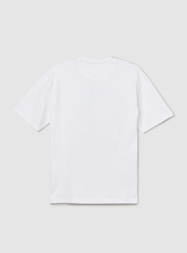 Boys Captain America Print T-shirt