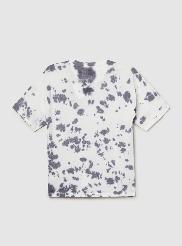 Boys Ramones Tie & Dye Print T-shirt