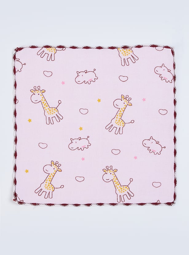 Kids Printed Handkerchiefs - Pack of 4