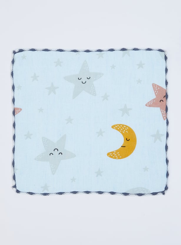 Kids Printed Handkerchiefs - Pack of 4