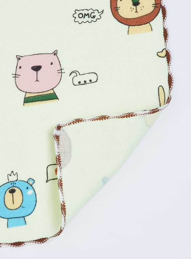 Kids Printed Handkerchiefs - Pack of 4
