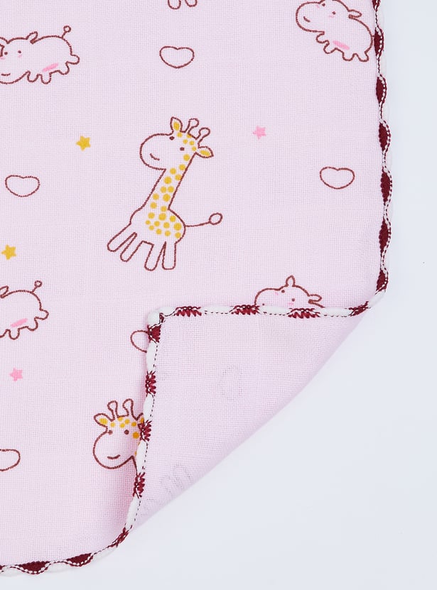 Kids Printed Handkerchiefs - Pack of 4