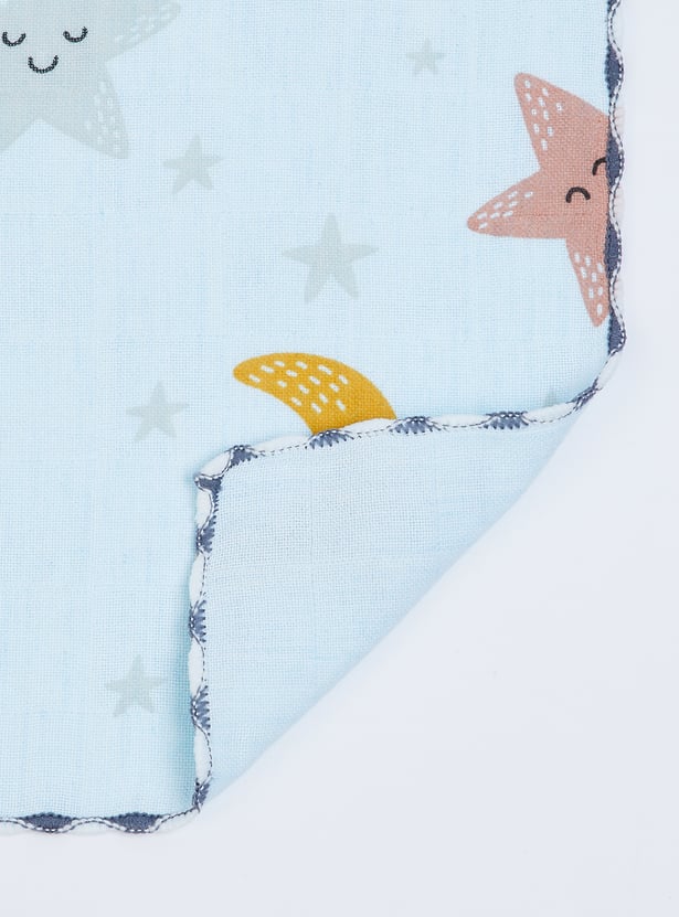 Kids Printed Handkerchiefs - Pack of 4