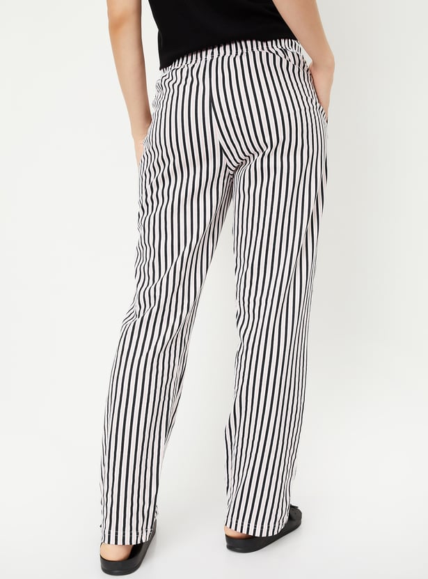 Women Striped Pyjamas